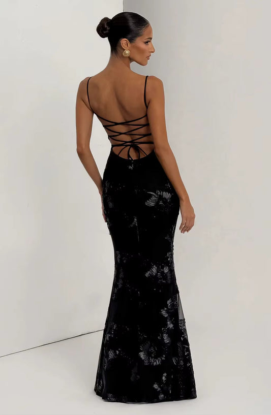 Elegante Dames Maxi Jurk – Rugloos & Tijdloze Uitstraling