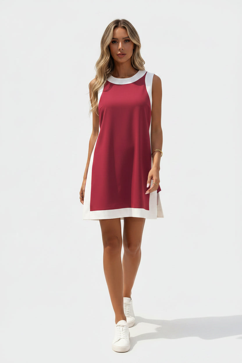 Elegante Mouwloze Top met Shorts – Dames Co-Ord Set