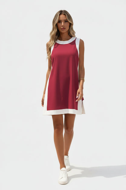 Elegante Mouwloze Top met Shorts – Dames Co-Ord Set