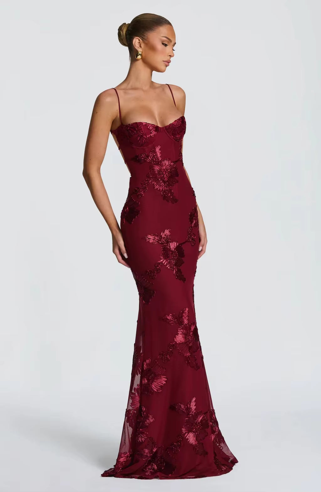 Elegante Dames Maxi Jurk – Rugloos & Tijdloze Uitstraling