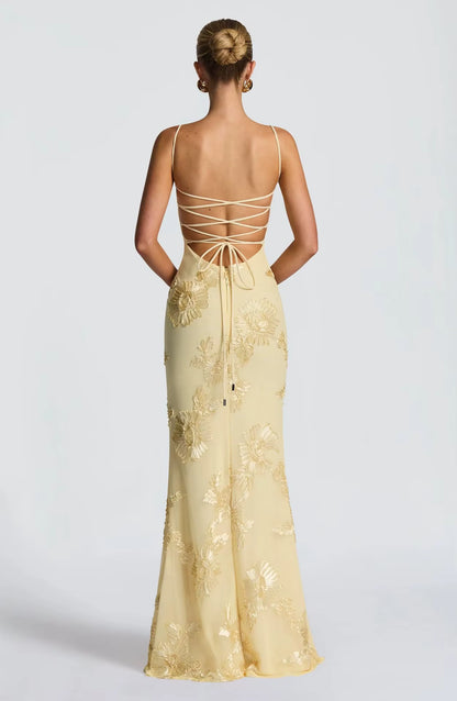 Elegante Dames Maxi Jurk – Rugloos & Tijdloze Uitstraling