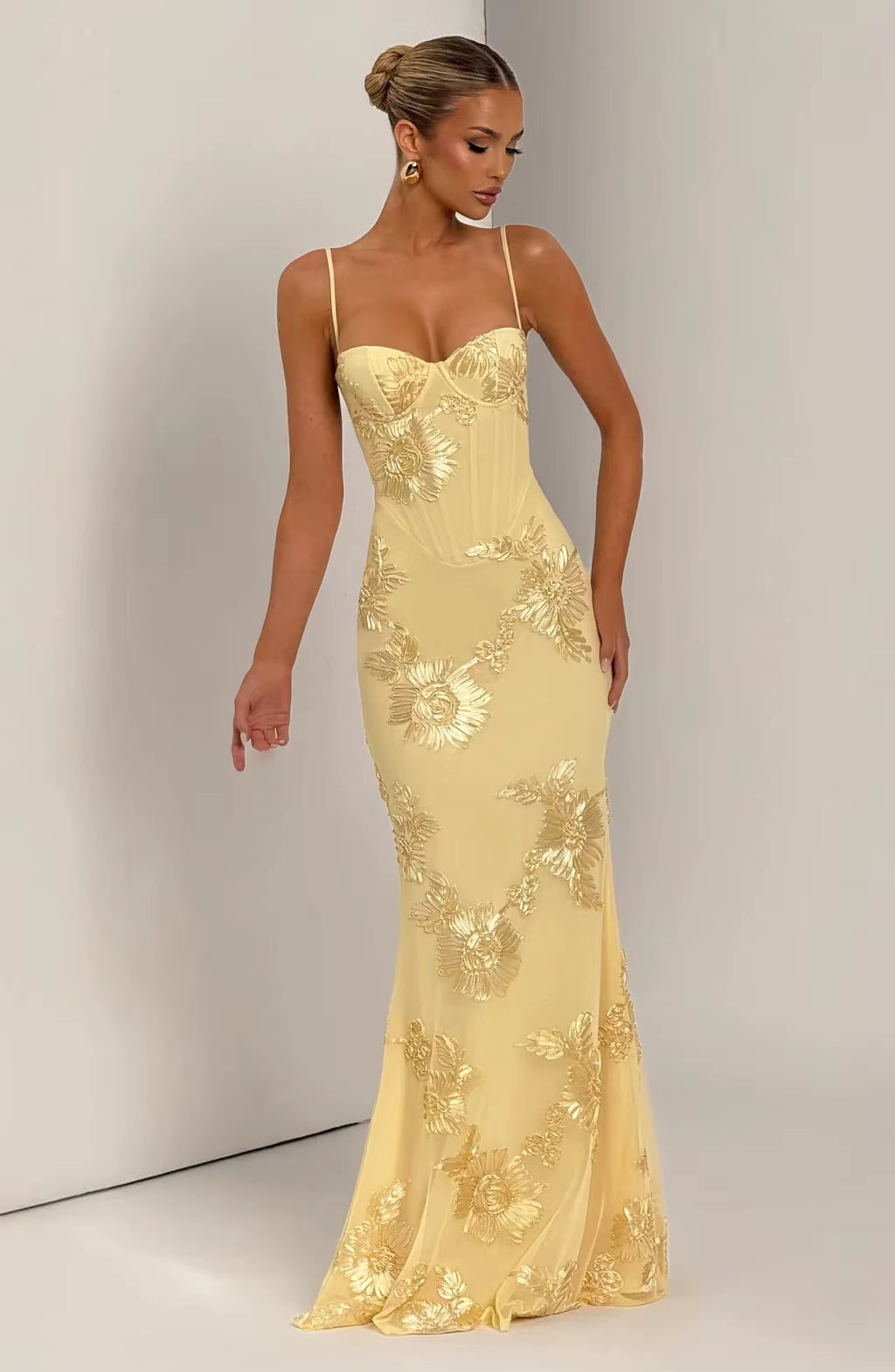 Elegante Dames Maxi Jurk – Rugloos & Tijdloze Uitstraling