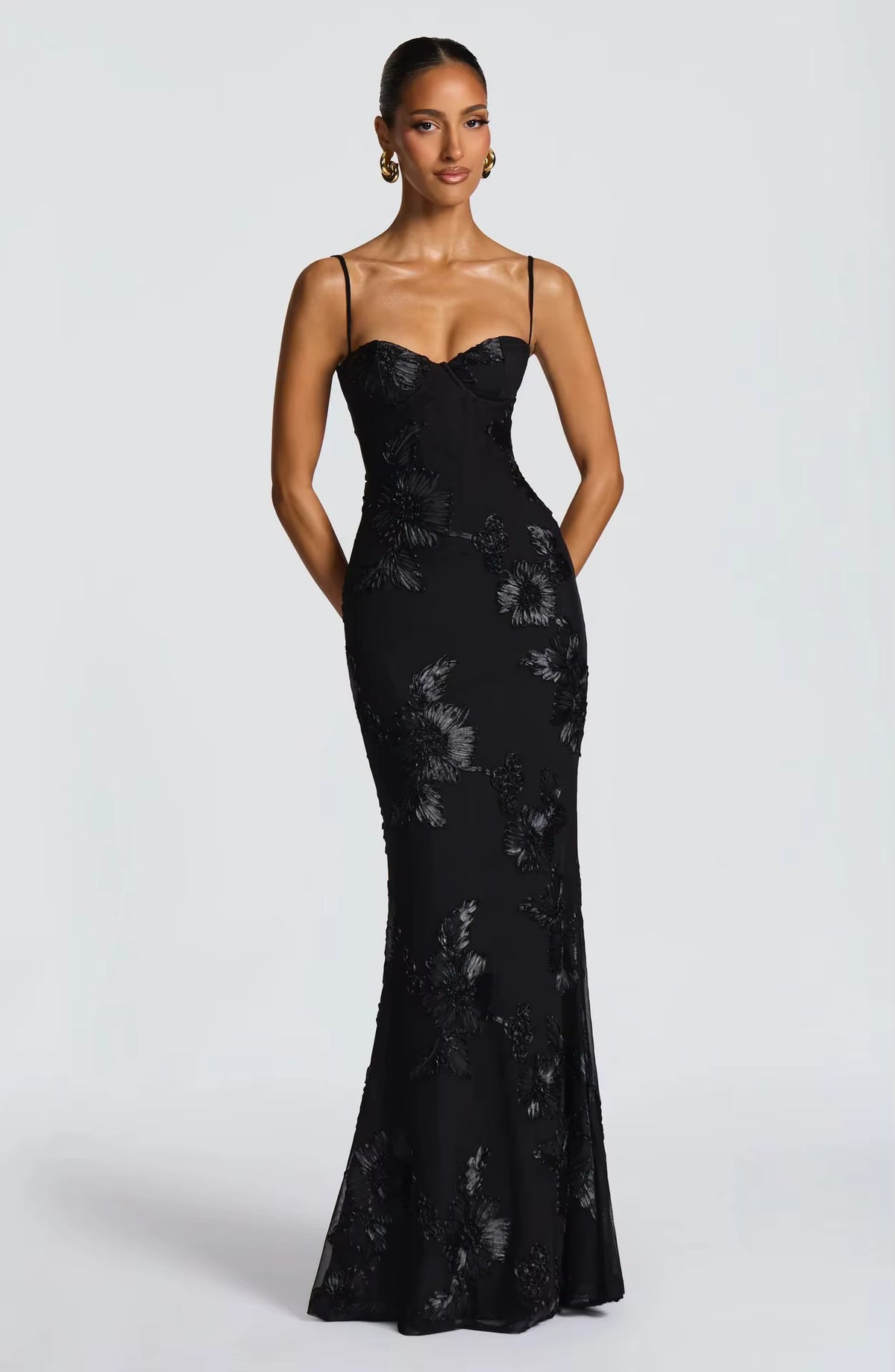 Elegante Dames Maxi Jurk – Rugloos & Tijdloze Uitstraling