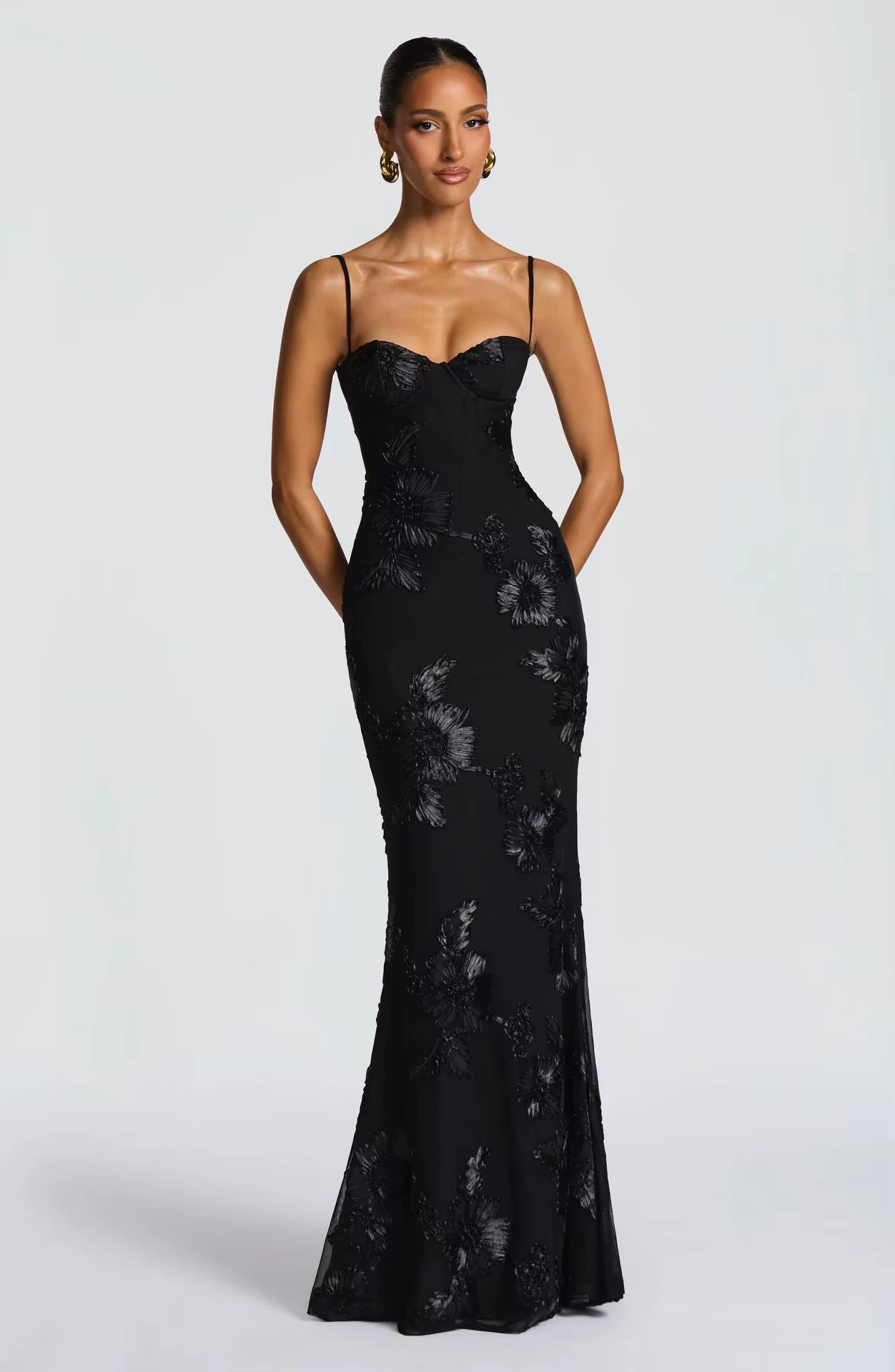 Elegante Dames Maxi Jurk – Rugloos & Tijdloze Uitstraling