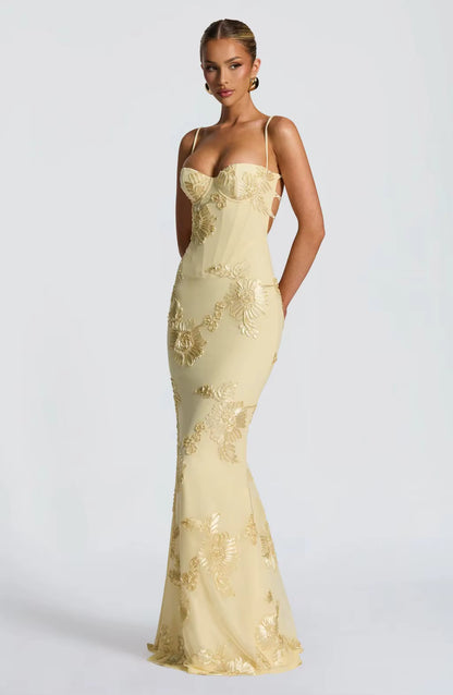 Elegante Dames Maxi Jurk – Rugloos & Tijdloze Uitstraling