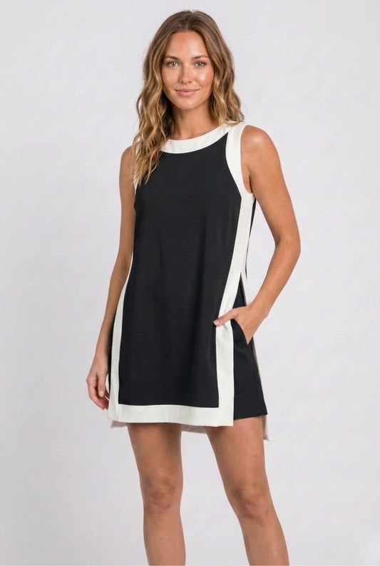 Elegante Mouwloze Top met Shorts – Dames Co-Ord Set